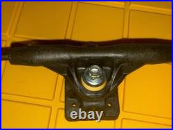 Gullwing Vintage NOS Super Pro Mach V Skateboard Trucks Rare Mint 9 BLACK LIGHT