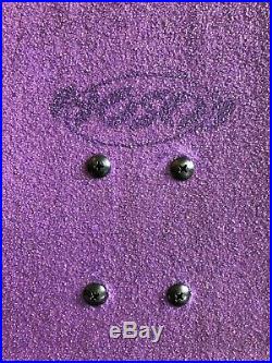 HOSOI HAMMERHEAD skateboard+80's Anodized Purple Independent trucks+Minirats