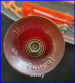 HUFFY Clear Translucent THUNDER BOARD 24 Ultra Flex Skateboard Holland Tunnel
