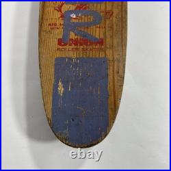 Hawaiian Surf Wooden Skateboard No 7 21 Metal Masters Union Philly