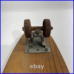 Hawaiian Surf Wooden Skateboard No 7 21 Metal Masters Union Philly