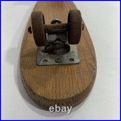 Hawaiian Surf Wooden Skateboard No 7 21 Metal Masters Union Philly