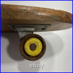 Hawaiian Surf Wooden Skateboard No 7 21 Metal Masters Union Philly
