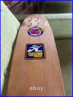 Hobie Skatepark Rider Vintage Skateboard deck 1977. Z-Flex. Zephyr. Tracker. ACS