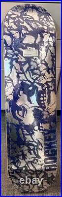 Hockey John Fitzgerald Face Chrome 8.5 Skateboard Deck unused in wrapper