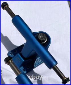 INDEPENDENT TRUCKS ANODIZED BLUE 109mm CLASSIC OLDSCHOOL NEW OLD STOCK indy