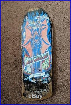 JEFF GROSSO DEMON Santa Cruz Vintage Skateboard Deck OG Powell Sims Vision