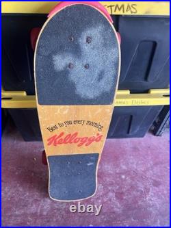 Japanese Promotional Tony The Tiger Frosted Flakes 80s Skateboard Powell Peralta