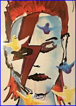 Jason Lee Prime Wood David Bowie Tribute Deck, Art By Mark Gonzales, Super Rare