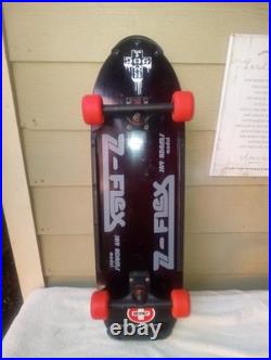 Jay Adams Z Flex Pool Board Black Classic Vintage Dogtown Sims Alva
