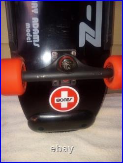 Jay Adams Z Flex Pool Board Black Classic Vintage Dogtown Sims Alva