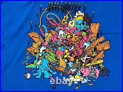 Jeff Grosso Santa Cruz T-Shirt Size XL Toy Box Attic Skateboarding New Old Stock