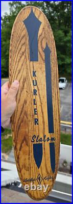 KURLER SLALOM Vintage Skateboard? By Adolph Kiefler, Northfield, Illinois
