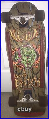 Ken Park Vision Skateboard Vintage 80's Hard To Find Complete Trucks Wheels