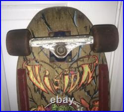 Ken Park Vision Skateboard Vintage 80's Hard To Find Complete Trucks Wheels