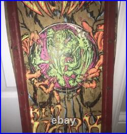 Ken Park Vision Skateboard Vintage 80's Hard To Find Complete Trucks Wheels