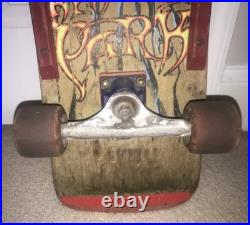 Ken Park Vision Skateboard Vintage 80's Hard To Find Complete Trucks Wheels