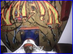 Ken Park Vision Skateboard Vintage 80's Hard To Find Complete Trucks Wheels