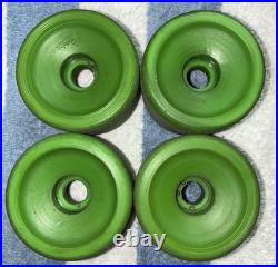 Kryptonics 70mm Skateboard Wheels GREEN VINTAGE 2nd GENERATION Washer Kryptonics 70mm Skateboard Wheels GREEN VINTAGE 2nd GENERATION Washer
