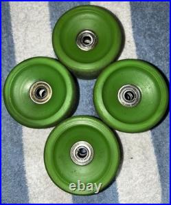 Kryptonics 70mm Skateboard Wheels GREEN VINTAGE 2nd GENERATION Washer Kryptonics 70mm Skateboard Wheels GREEN VINTAGE 2nd GENERATION Washer