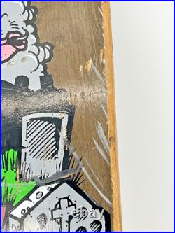 Kryptonics Dan Booger Brown Model Skateboard Graveyard Art Work RARE Vintage