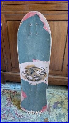 Lance mountain Powell Peralta 1985 Original Vintage Skateboard with Tracker Trucks