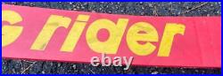 Long Rider Skateboard Marchon Ride-On Toy Red Longrider 1983 1980's