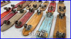 Lot of 14 Vintage Skateboards