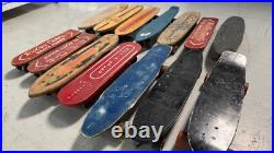 Lot of 14 Vintage Skateboards Lot of 14 Vintage Skateboards