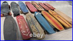 Lot of 14 Vintage Skateboards Lot of 14 Vintage Skateboards