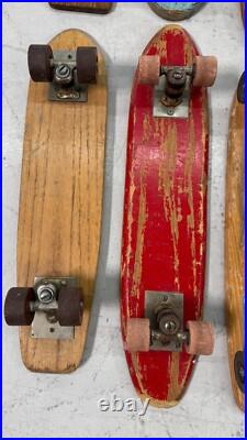 Lot of 14 Vintage Skateboards