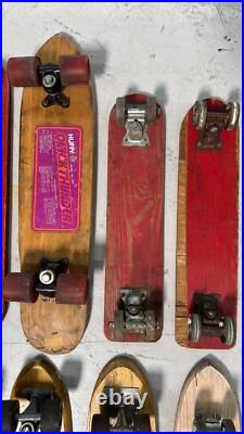 Lot of 14 Vintage Skateboards Lot of 14 Vintage Skateboards
