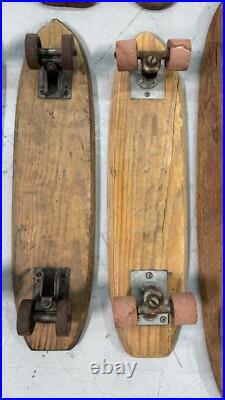 Lot of 14 Vintage Skateboards