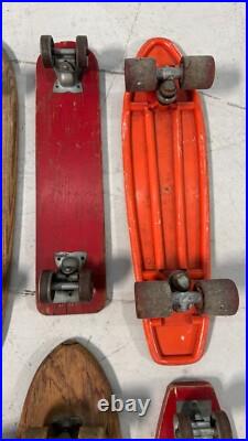 Lot of 14 Vintage Skateboards