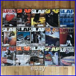 Lot of 70 Vintage Slap Skateboard Magazines from 1990's & 2000's