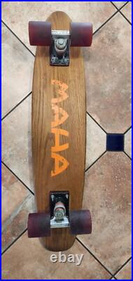 Maherajah Maja Skateboard 28 x 6 Complete Vintage 70s Bennetts Tiger Trak IIIs Maherajah Maja Skateboard 28 x 6 Complete Vintage 70s Bennetts Tiger Trak IIIs