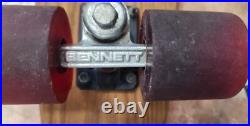Maherajah Maja Skateboard 28 x 6 Complete Vintage 70s Bennetts Tiger Trak IIIs Maherajah Maja Skateboard 28 x 6 Complete Vintage 70s Bennetts Tiger Trak IIIs