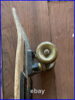 Mario Roo Bun Vision Skateboard with Stickers 1980s Vintage Mario Roo Bun Vision Skateboard with Stickers 1980s Vintage