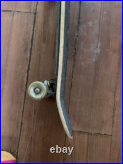 Mario Roo Bun Vision Skateboard with Stickers 1980s Vintage