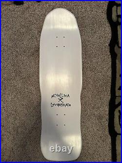 Metallica Crash Course In Brain Surgery Skateboard Deck Pushead