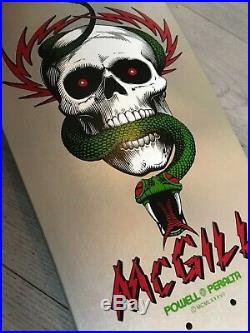 Mike Mcgill Skull and Snake Vintage OG Powell Peralta XT Skateboard Deck NOS