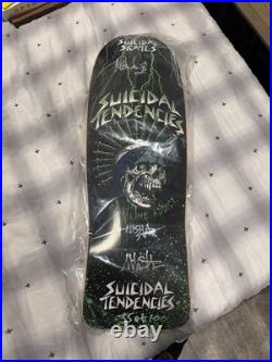 Mike Muir Signed Adrenaline Addict Suicidal Tendencies Skateboard #35/100