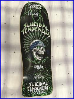 Mike Muir Signed Adrenaline Addict Suicidal Tendencies Skateboard #35/100