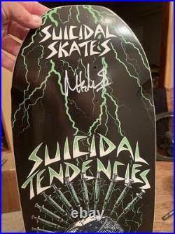 Mike Muir Signed Dogtown Suicidal Tendencies Skateboard Ozzy Hosoi #93/100 Alva
