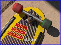 Mike Smith Concave Madrid Rare Vintage No Dot Skateboard Mike Smith Concave Madrid Rare Vintage No Dot Skateboard