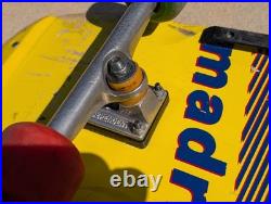 Mike Smith Concave Madrid Rare Vintage No Dot Skateboard