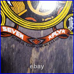 Mini Tony Hawk Medallion Original skateboard, Vintage Powell, Original Powell