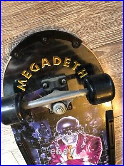 NEW Vintage Sports Kid Megadeth skateboard 30