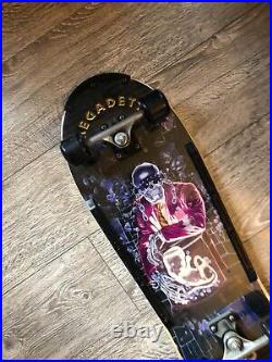 NEW Vintage Sports Kid Megadeth skateboard 30