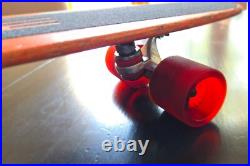 NICE vintage 1975 BAHNE skateboard withACS-500 trucks & ruby red Pipeline wheels